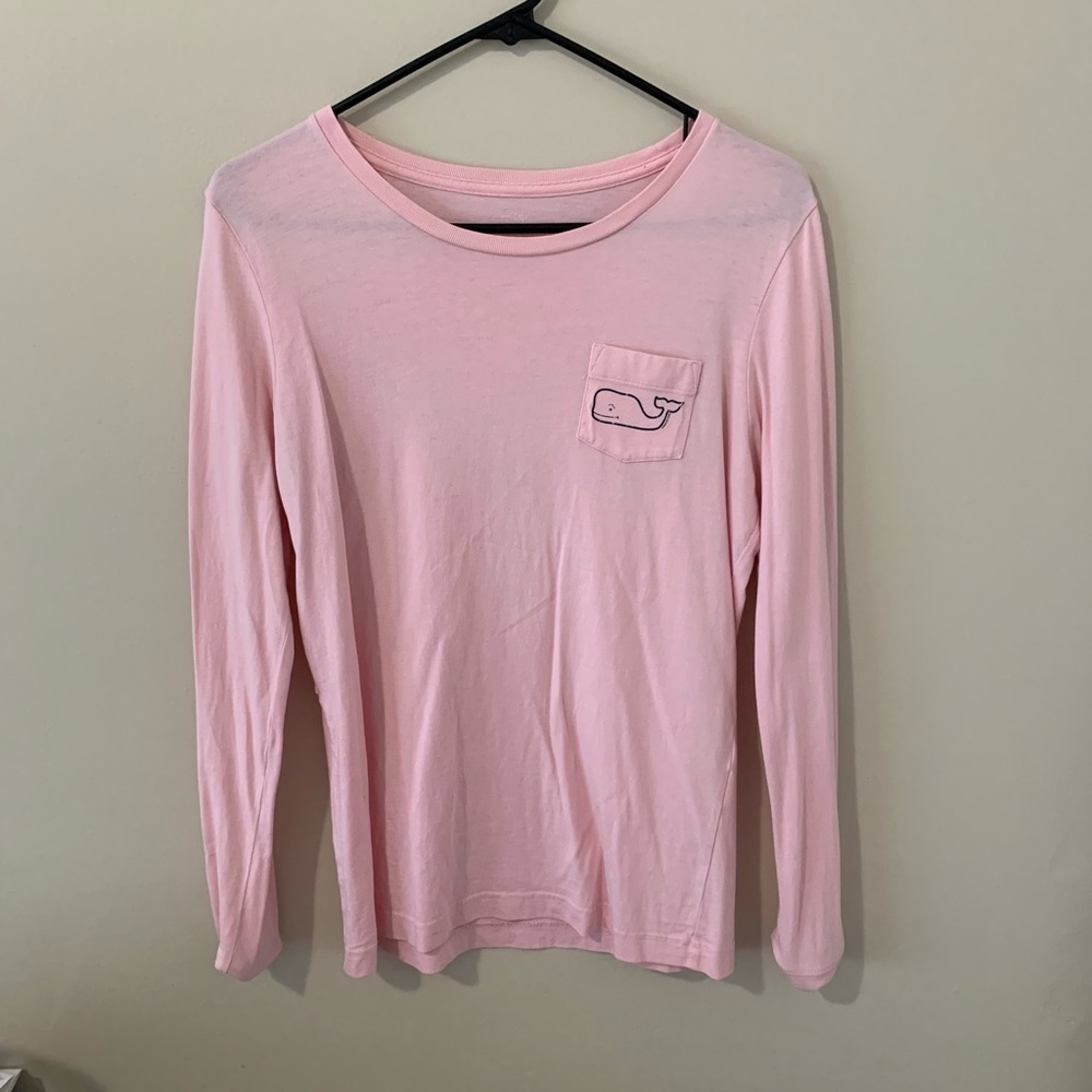 Light Pink Vineyard Vines Long Sleeve